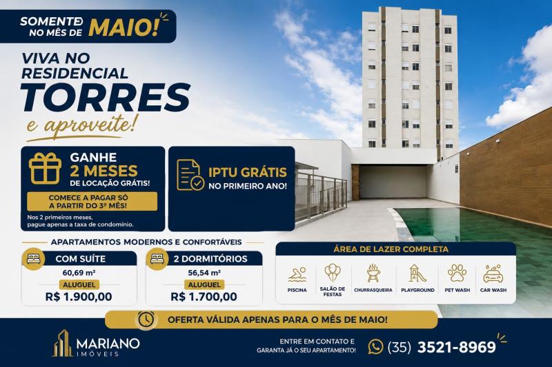 ApApartamento para Locação – Edifício Torres | 5º Andar
